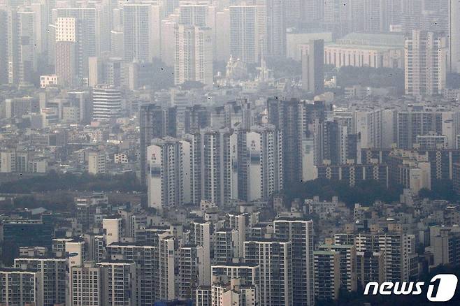 서울 시내 아파트 단지 모습. 2020.10.12/뉴스1 © News1 이동해 기자