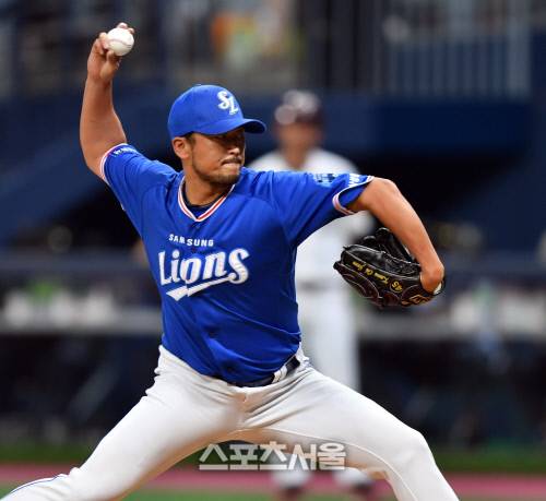 삼성 권오준이 지난 2019년 7월 17일 키움전에서 등판해 역투하고 있다. 스포츠서울 DB
