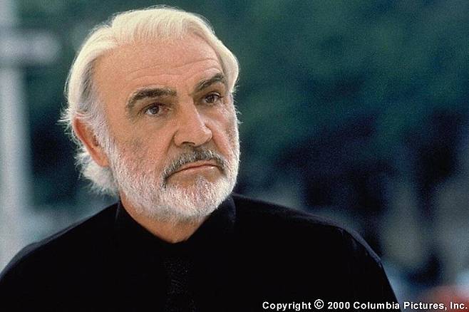 ▲ 배우 숀 코너리가 별세했다. 출처|영화 '파인딩 포레스터' 스틸. 콜롬비아픽쳐스