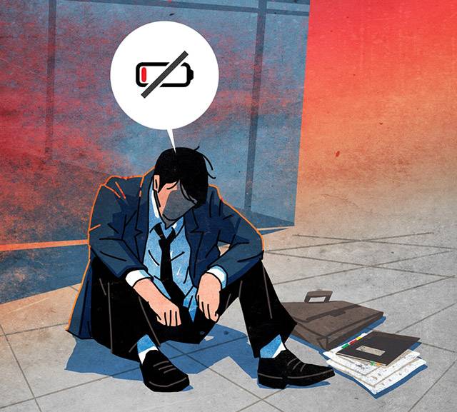 번아웃증후군을 느끼는 사람은 심방세동 등 평소 심장 건강을 유의해야 한다./사진=게티이미지뱅크