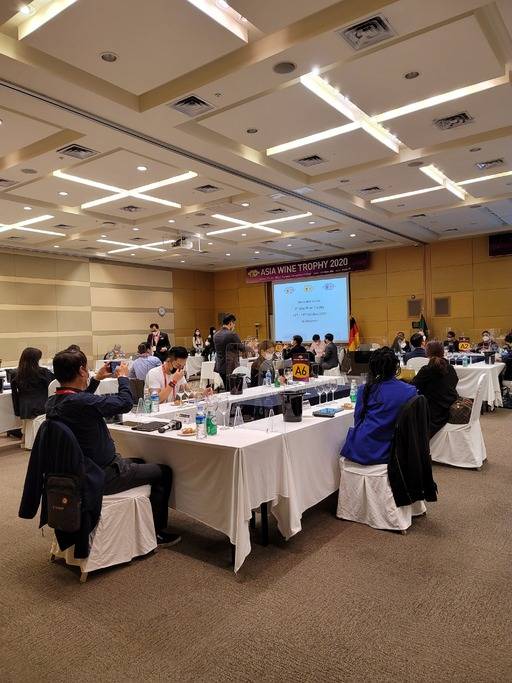 아시아와인트로피 2020 심사현장