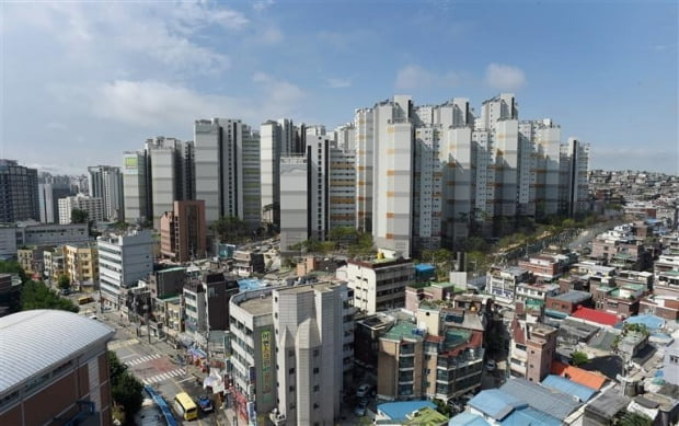 마포래미안푸르지오 전경