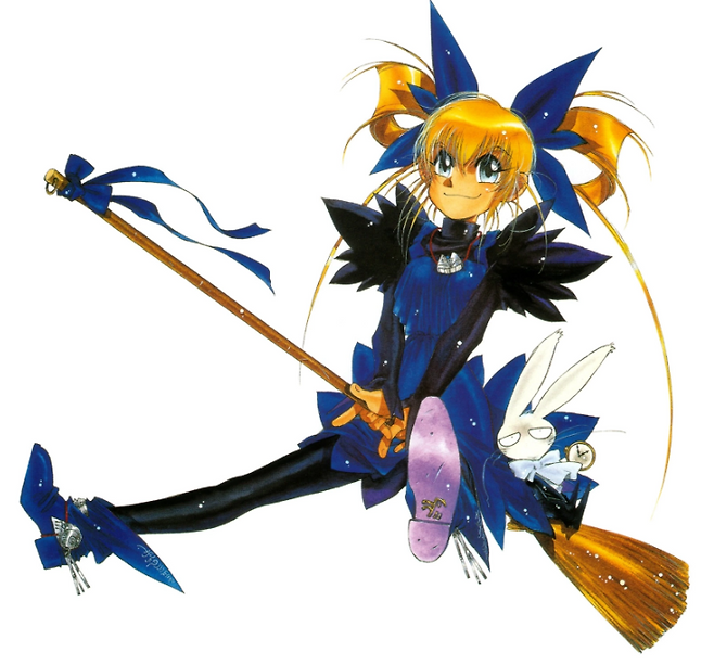 (말괄량이 타입의 꼬마 마법소녀다)