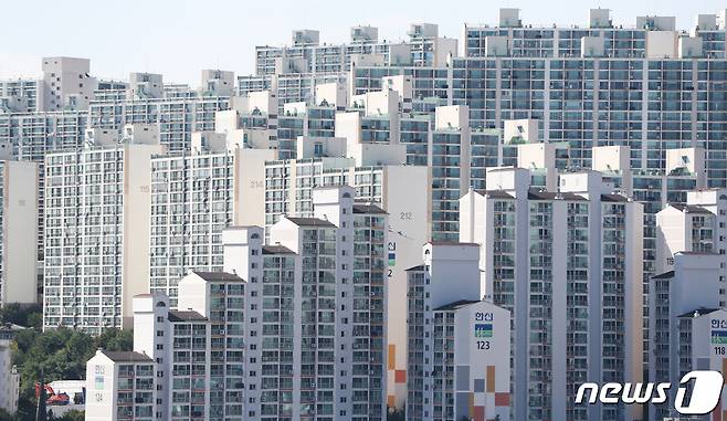 서울 강북의 한 아파트 단지. 2020.10.6/뉴스1 © News1 허경 기자