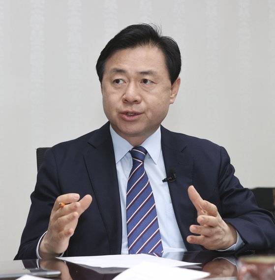 김영춘 더불어민주당 의원. 임현동 기자
