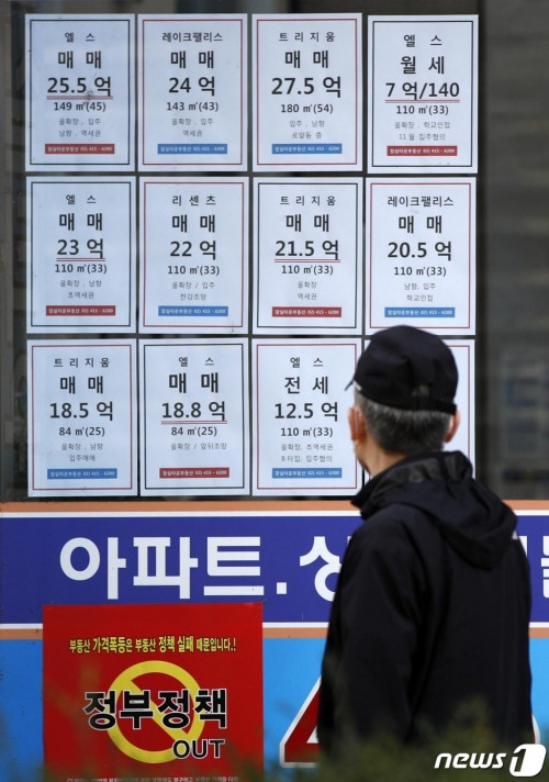 (서울=뉴스1) 안은나 기자 = 28일 서울 시내 부동산 공인중개사 사무소에 전세, 월세, 매매 등 매물 정보가 붙어있다. 문재인 대통령은 이날 국회 시정연설을 통해 "부동산 시장 안정, 실수요자 보호, 투기 억제에 대한정부의 의지는 단호하다. 주택공급 확대를 차질 없이 추진하며 신혼부부와 청년의 주거 복지에도 만전을 기하겠다"면서 "임대차 3법을 조기에 안착시키고 질 좋은 중형 공공임대아파트를 공급하여 전세 시장을 기필코 안정시키겠다"고 말했다. 2020.10.28/뉴스1