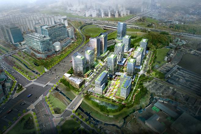 강동 일반산업단지 조성사업 조감도. [SH공사 제공]