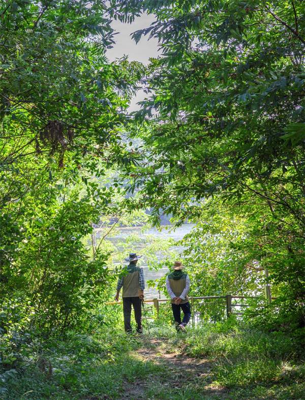 군산 호수는 45년 동안 출입이 금지된 곳이었다