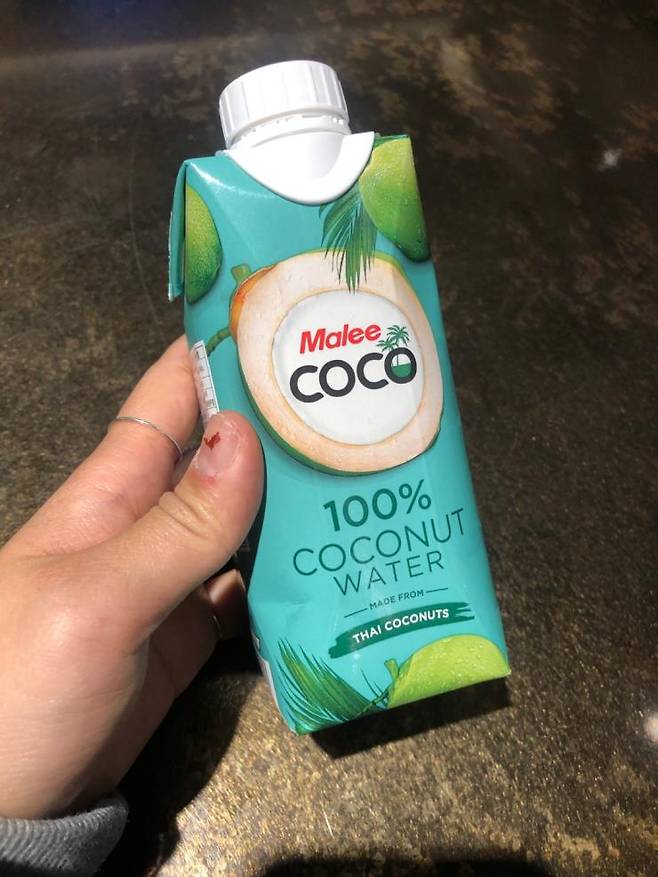 5일차 운동 후 코코넛 음료