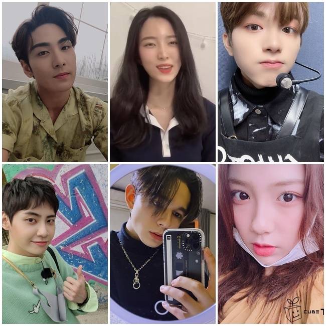 왼쪽 위부터 강동호·서혜린·이진우·이진혁·앙자르디 디모데·한초원