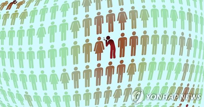 감염병 집단확산 (PG) [김토일 제작] 일러스트