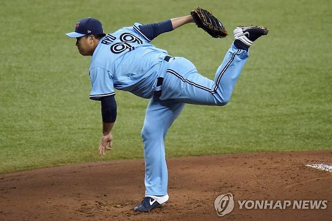 역투하는 류현진 [AP=연합뉴스 자료사진]