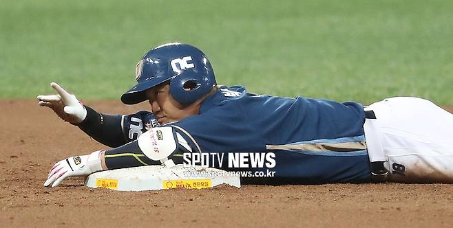 ▲ 박석민은 NC 선수들 가운데 한국시리즈 경력이 가장 많은 선수다. ⓒ 고척, 곽혜미 기자