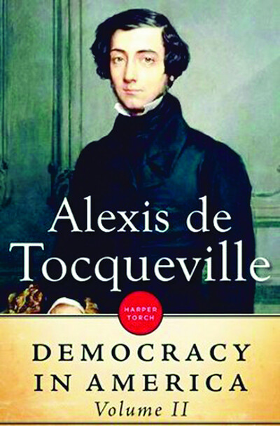 프랑스의 정치이론가 알렉시 드 토크빌은 1830년대 초 교도소 조사를 위해 수년간 미국 답사를 한 뒤 <미국의 민주주의>를 펴냈다. 사진 위키피디아