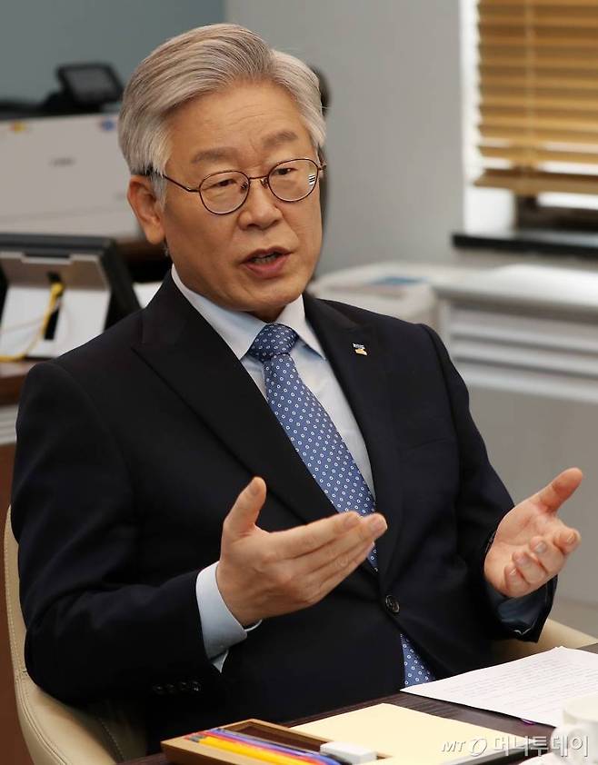 이재명 경지기사 인터뷰 / 사진=김휘선 기자 hwijpg@