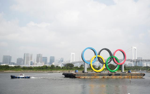 도쿄올림픽 개최를 4개월 앞두고 테스트이벤트가 재개된다. AP 연합뉴스