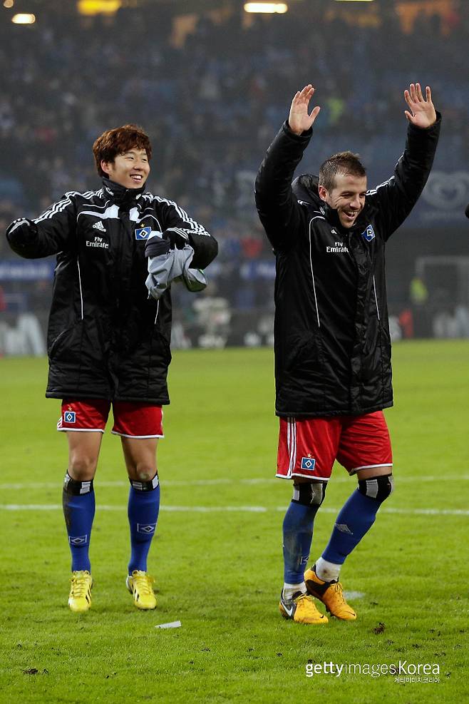 손흥민과 라파엘 반더바르트. 게티이미지코리아