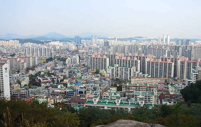 울산시가지 전경ⓒ울산시