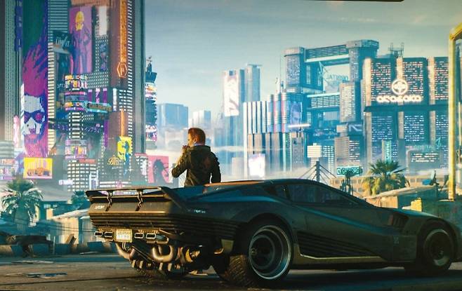 '사이버펑크 2077'의 게임 스크린샷. [CD프로젝트 홈페이지]