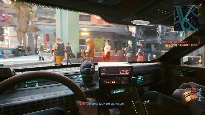 차량 내부 디테일도 훌륭하다.