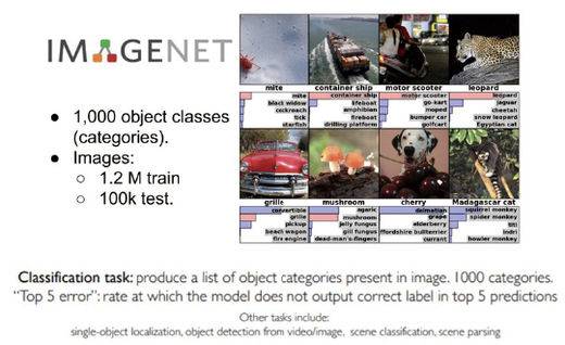 이미지넷(ImageNet) 데이터 세트 분류 대회(ILSVRC)]