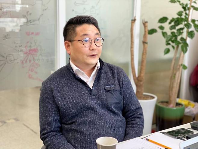 울랄라랩 강학주 대표, 출처: 디지털콘텐츠기업 성장지원센터