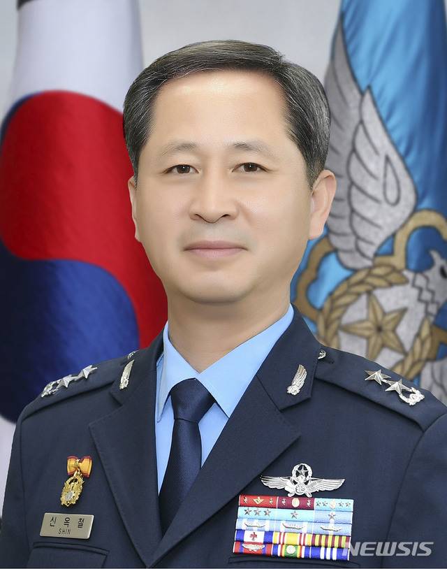 [진주=뉴시스] 제42대 신옥철 공군교육사령관.