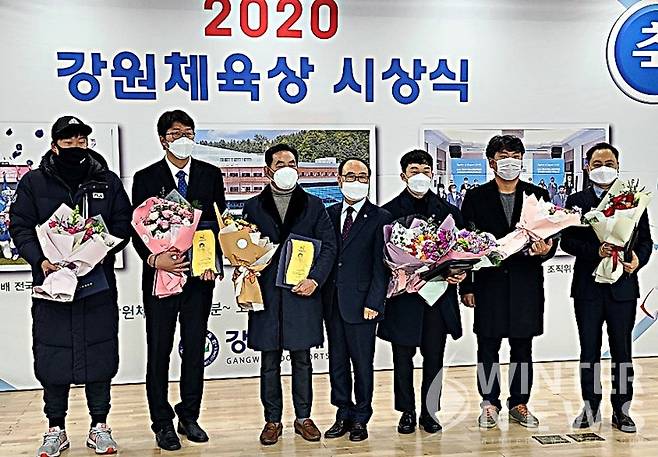 2020 제39회 강원체육상 수상자들