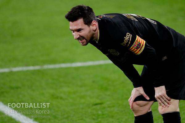 리오넬 메시(바르셀로나). 게티이미지코리아