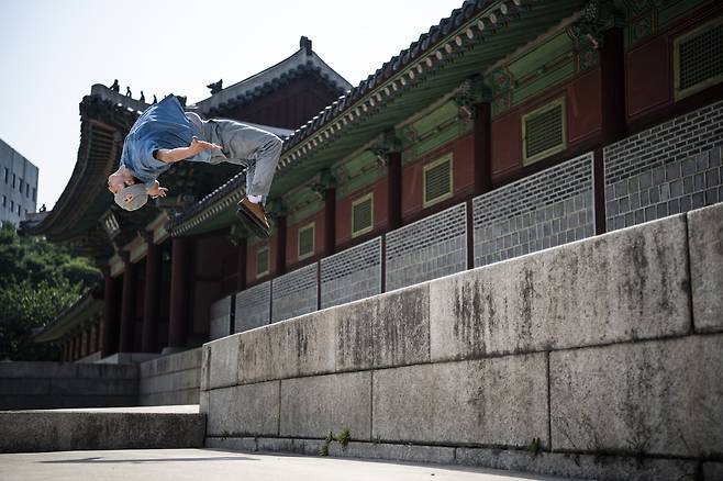 한국 브레이크 댄스를 대표하는 비보이 윙. 각종대회에서 100회 이상 우승을 달성했다. [사진 레드불]