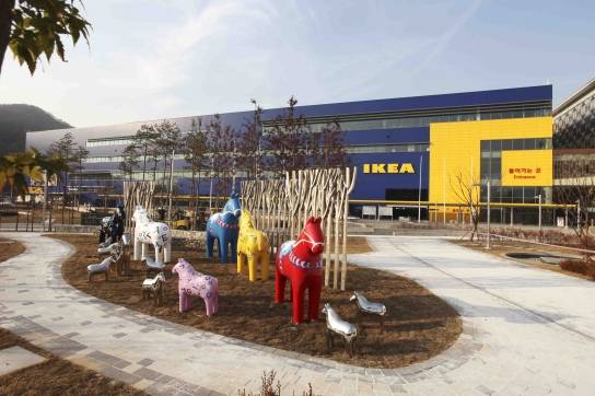 이케아코리아 노조가 '크리스마스 이브' 파업을 선언했다. 사진은 이케아 광명점 전경. [사진=이케아코리아]