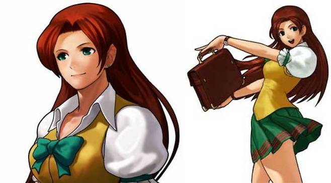 (키사라 웨스트필드. SNK의 몇 안되는 히로인 중 하나다)