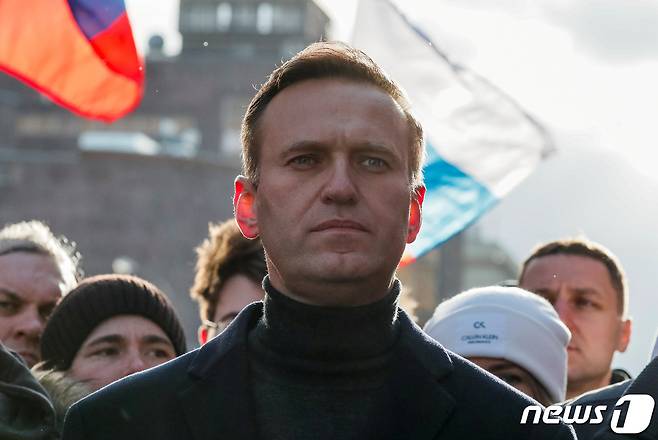 러시아 반체제 인사 알렉세이 나발니. © 로이터=뉴스1