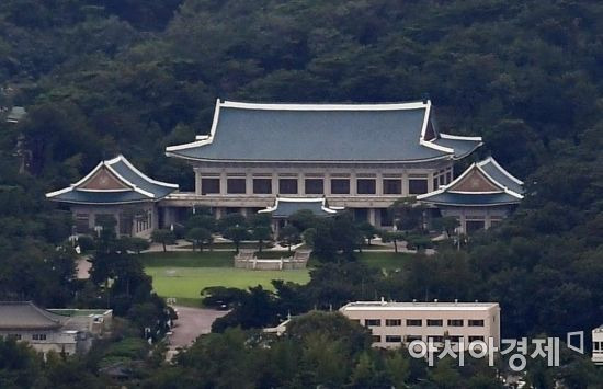 11일 서울 남산에서 바라본 청와대 모습./김현민 기자 kimhyun81@