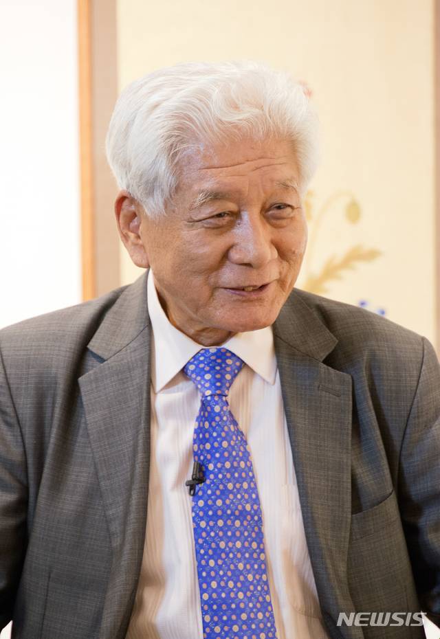 [서울=뉴시스]송규태 화백(사진=한국문화예술위원회, 최정호 제공)2020.12.30 photo@newsis.com