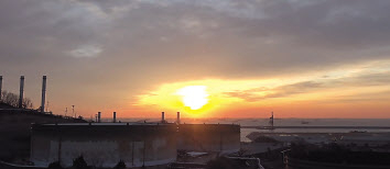 SK이노베이션이 2021년 1월 1일 새해 해돋이 장면을 유튜브로 생중계한다. 사진은 올해 1월 1일 유튜브 생중계 화면 캡처. [SK이노베이션 제공]