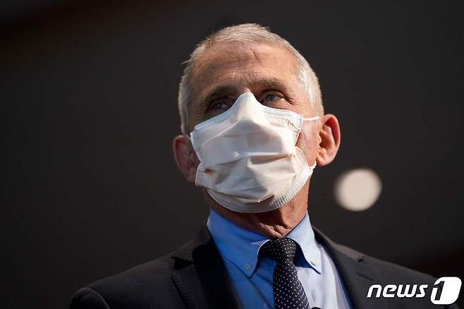 앤서니 파우치 미국 국립 알레르기 전염병연구소 소장. © AFP=뉴스1 © News1 우동명 기자