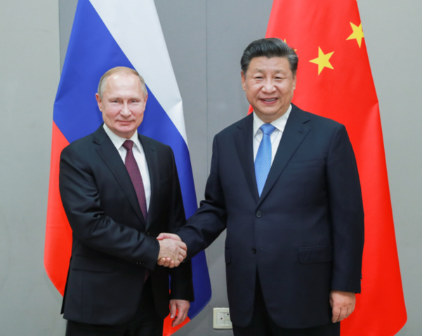 블라디미르 푸틴 러시아 대통령과 시진핑 중국 국가주석. /신화·연합뉴스