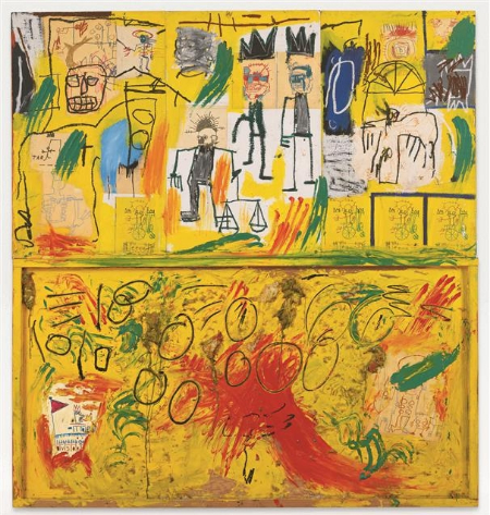 Untitled (Yellow Tar and Feathers)(1982). 롯데뮤지엄 제공
