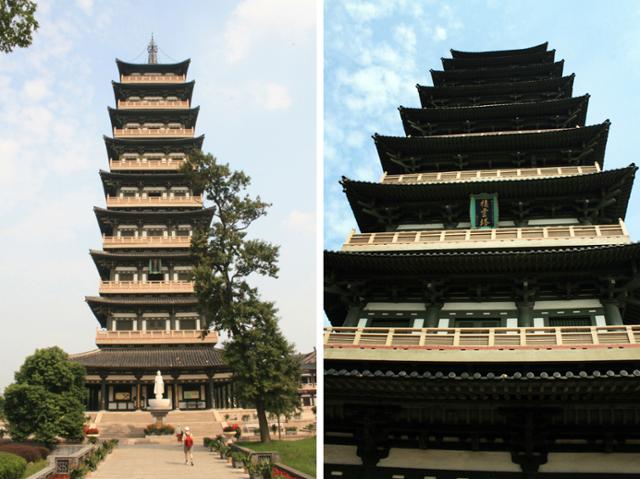 양저우 대명사의 누운탑. ⓒ최종명