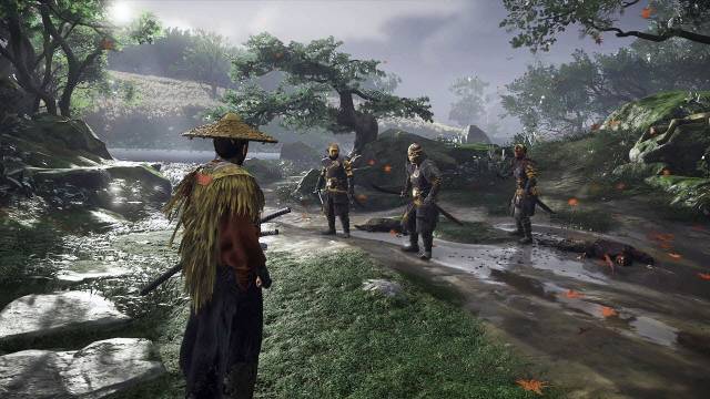 3인칭 오픈월드 액션 어드벤쳐 게임 ‘고스트 오브 쓰시마’ 인게임 이미지. /SIE