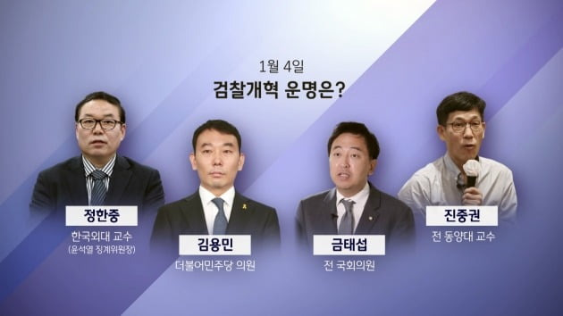 '신년토론' ./사진제공=JTBC