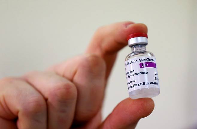 아스트라제네카 코로나19 백신.(사진=AFP)