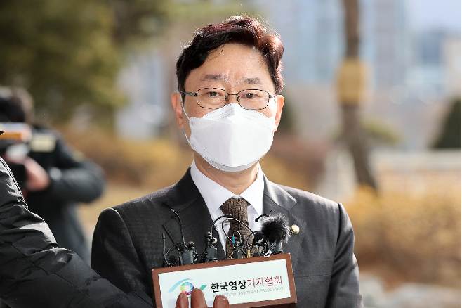 박범계 법무부 장관 후보자. 연합뉴스