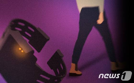 전자발찌 훼손© News1 DB