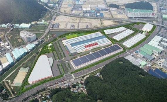 미래차부품단지 조감도 부산시 제공