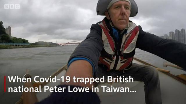 영국 BBC방송이 6일 대만 여행 중 코로나19 대유행에 발이 묶여 체류 기간을 연장하면서 환경 운동을 시작한 은퇴한 영국인 피터 로의 사연을 전했다. BBC 캡처