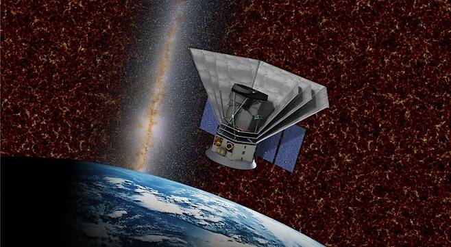 SPHEREx 우주망원경은 영상 분광을 통해 20억 개 개별 천체를 연구한다.  [과기정통부]