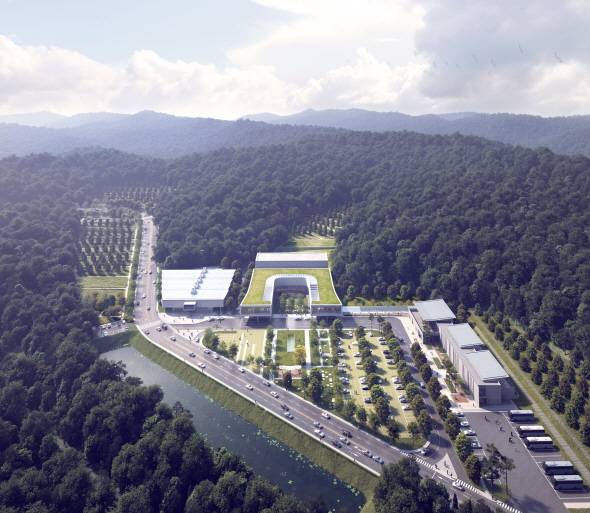 광명시는 6개 지자체가 공동 추진하는 ‘화성 함백산 추모공원’이 올해 6월 개장한다고 6일 밝혔다. / 사진제공=광명시