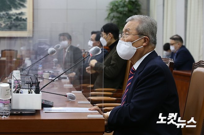 국민의힘 김종인 비상대책위원장. 윤창원 기자